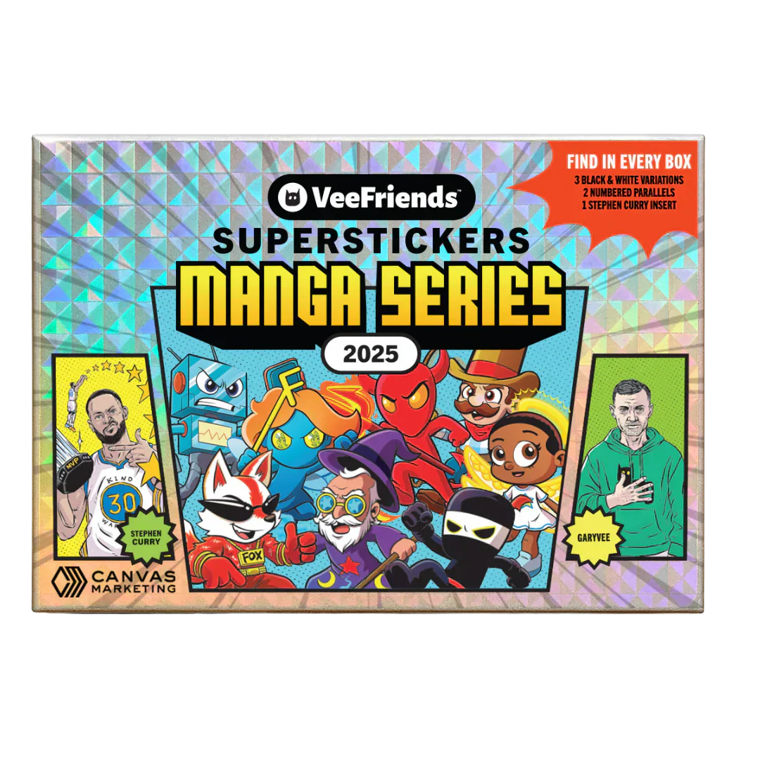 VeeFriends Superstickers: Manga Series Sticker Box 2025