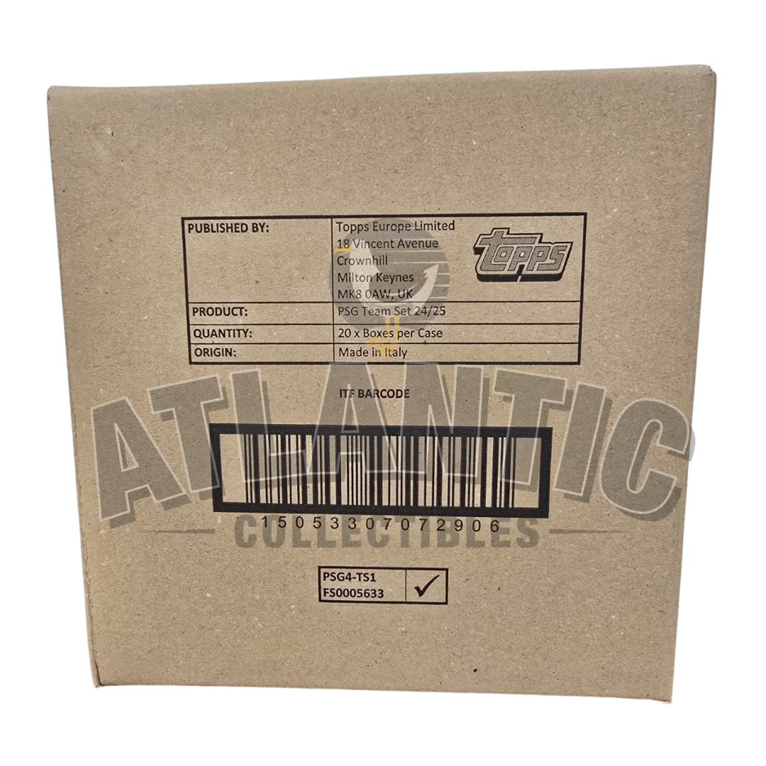 2024-25 Topps Paris Saint-Germain Team Set Box