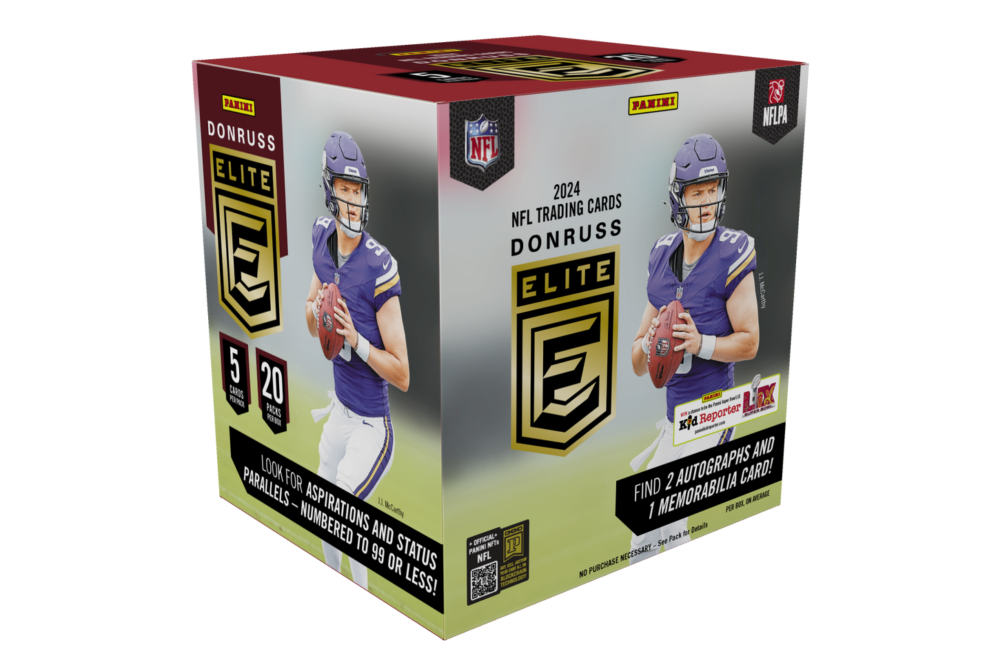 2024 Panini Donruss Elite NFL Trading Card Hobby Box