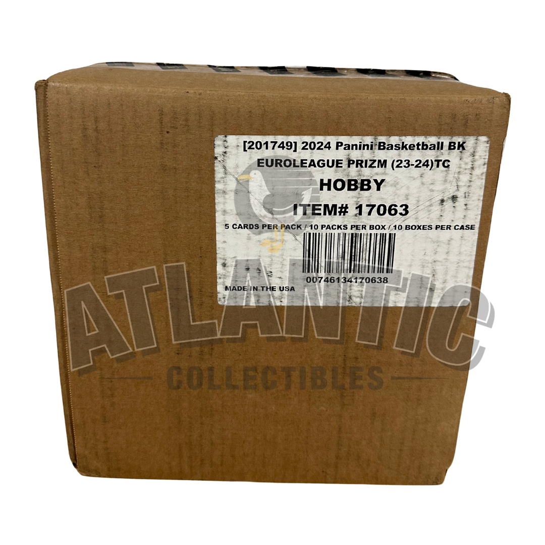 2023-24 Panini Prizm Turkish Airlines EuroLeague Trading Hobby Box