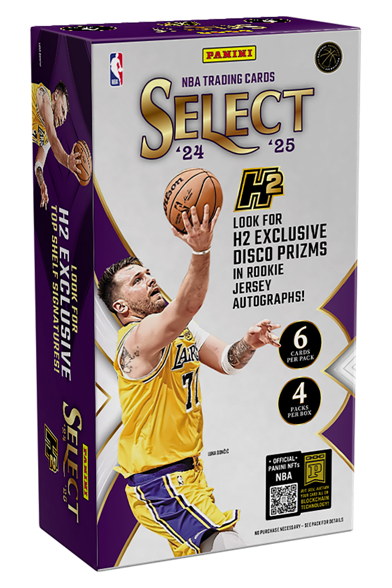 2024-25 Panini Select NBA H2 Hobby Box