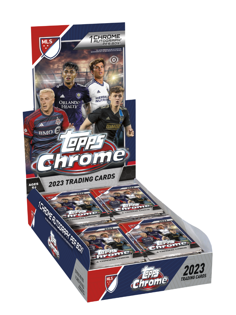 2023 Topps MLS Chrome - Hobby Box