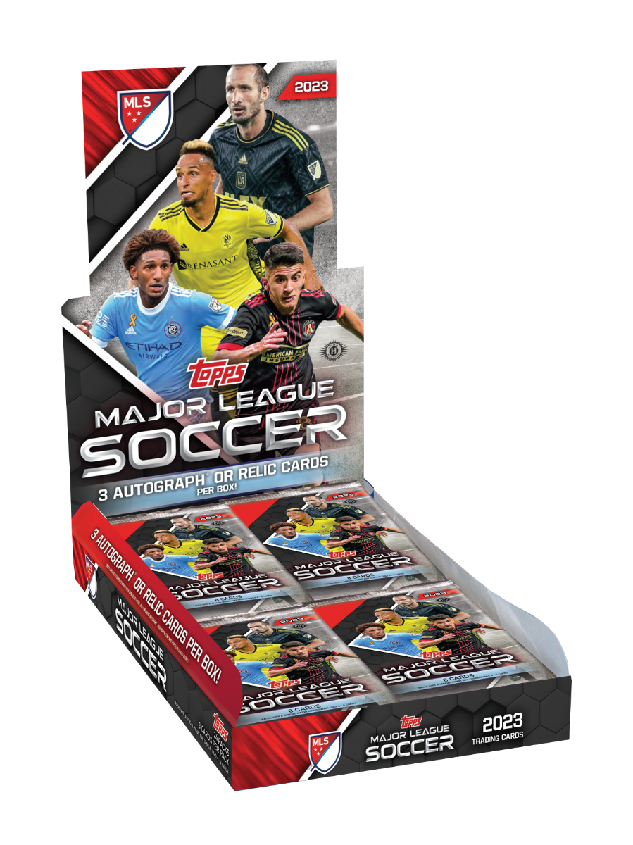 2023 Topps Major League Soccer MLS - Hobby Box