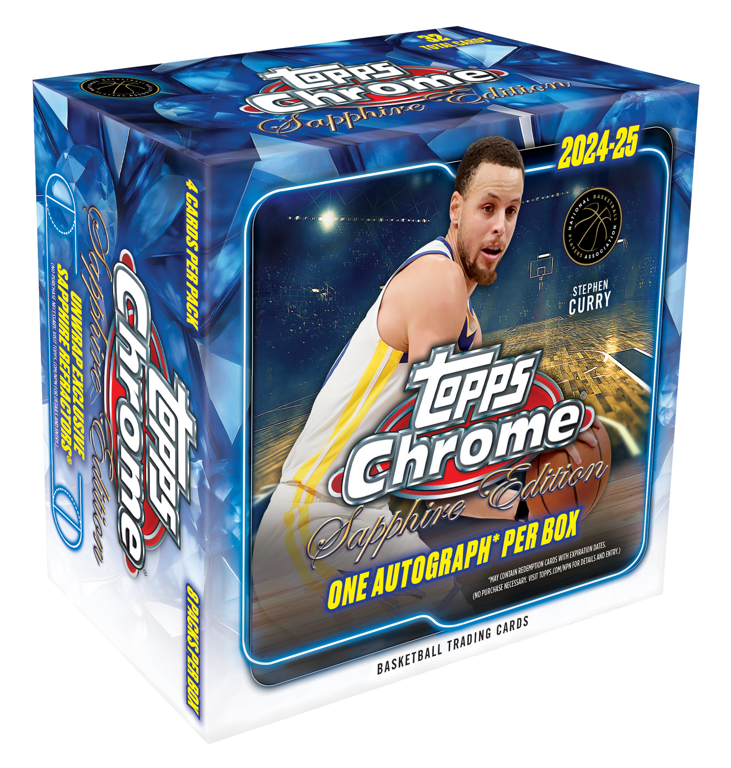 2024-25 Topps Chrome Basketball - Sapphire Edition - Hobby Box