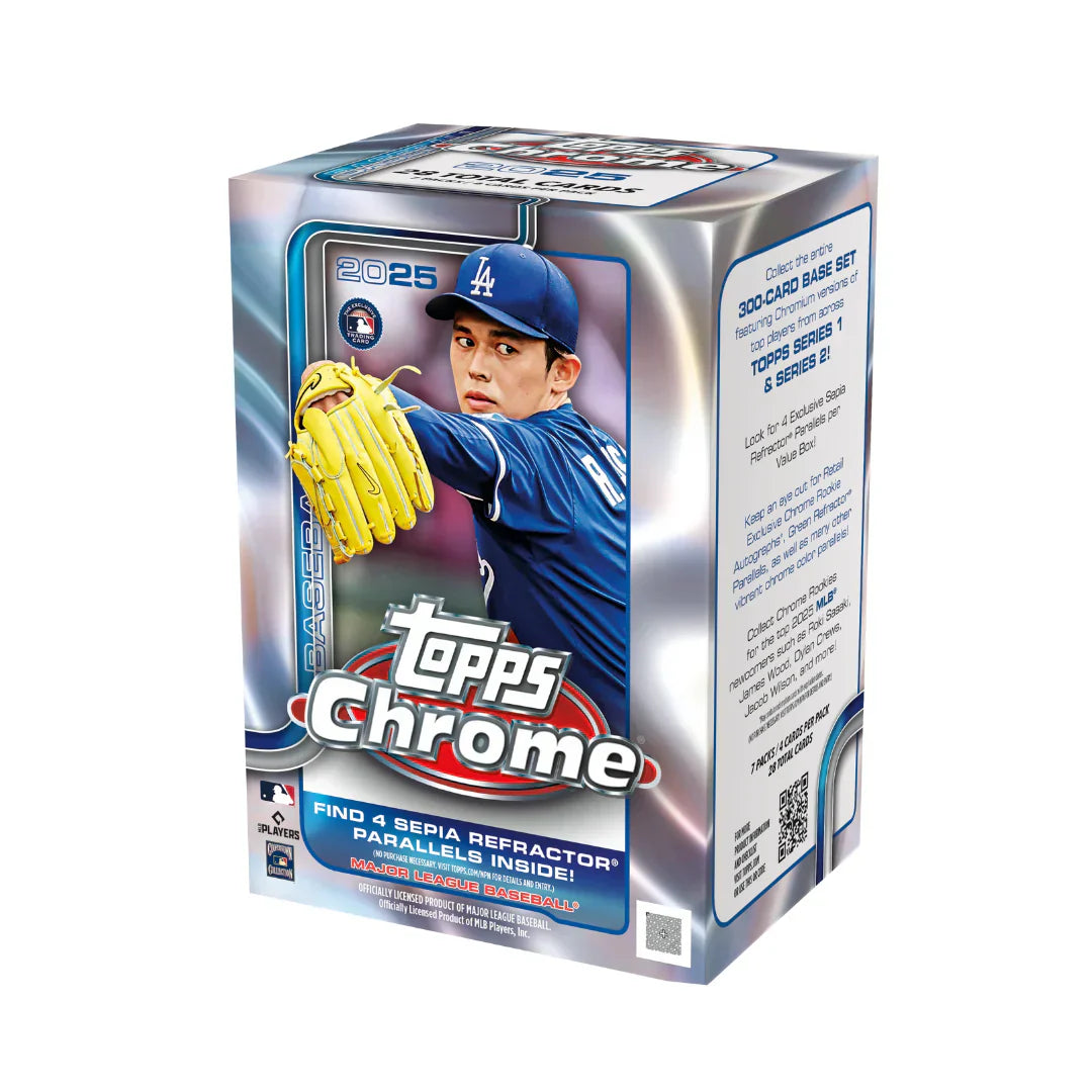 2025 Topps Chrome Baseball - Value Box