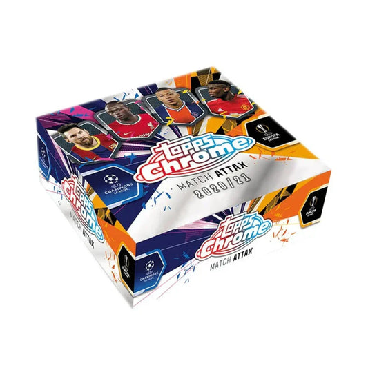 2020-21 Topps Chrome UEFA Champions League Match Attax Hobby Box