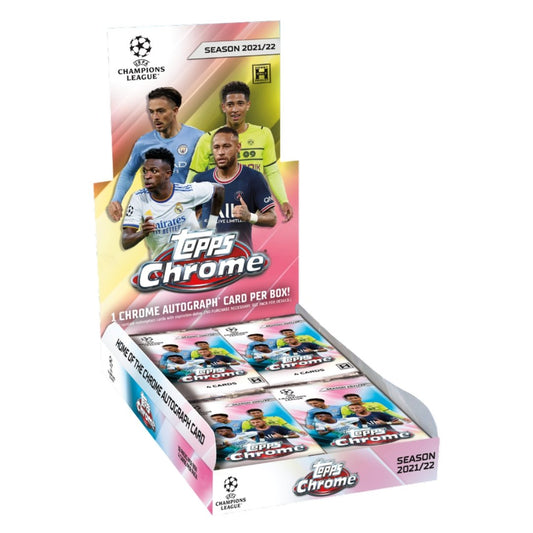 2021-22 Topps Chrome UEFA Champions League - Hobby