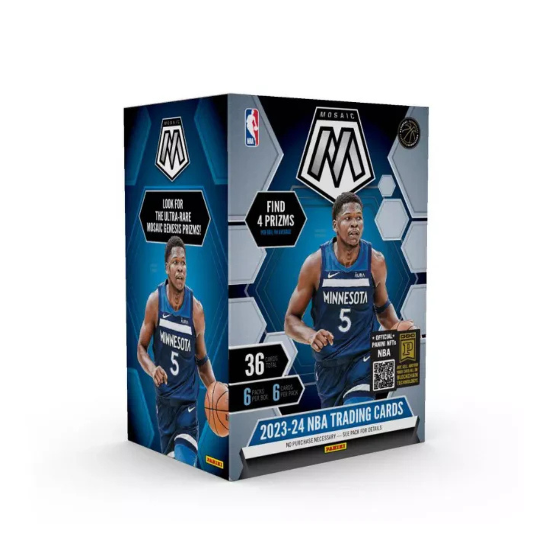 2023-24 Panini NBA Mosaic Basketball Trading Card Blaster Box