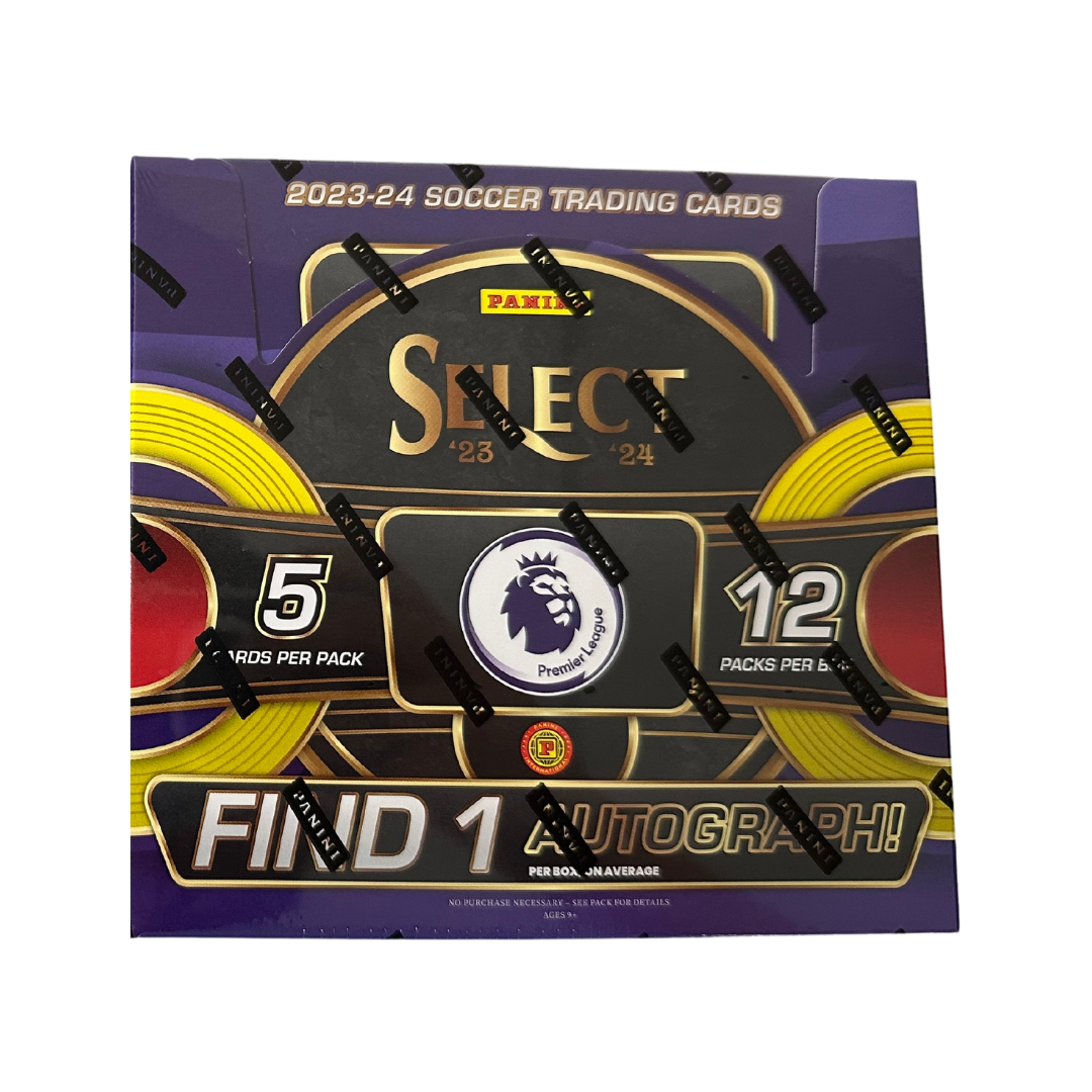 2023-24 Panini Select Premier League Soccer Hobby International Box