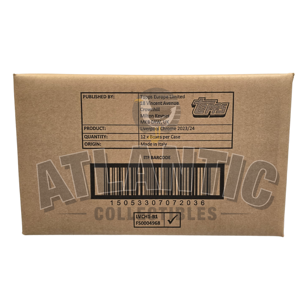 2023-24 Topps Chrome Liverpool F.C. Hobby Box