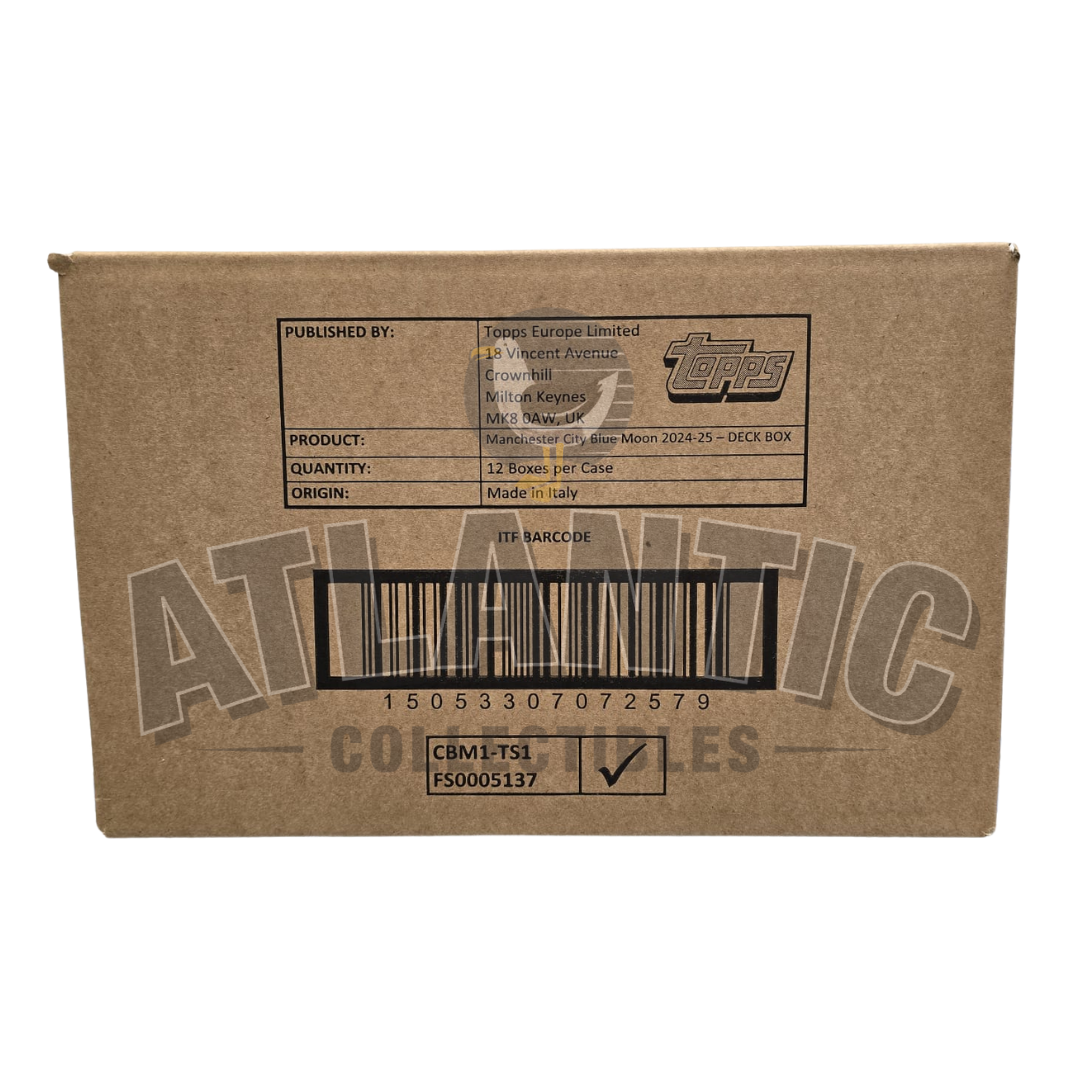 2024-25 Topps Blue Moon Manchester City - Hobby Box