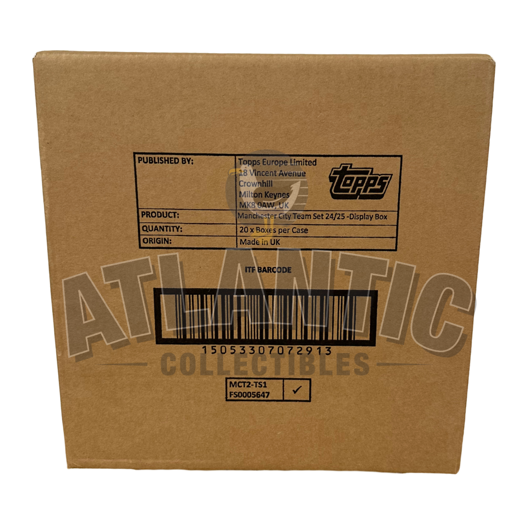2024-25 Topps Manchester City FC Team Set Box