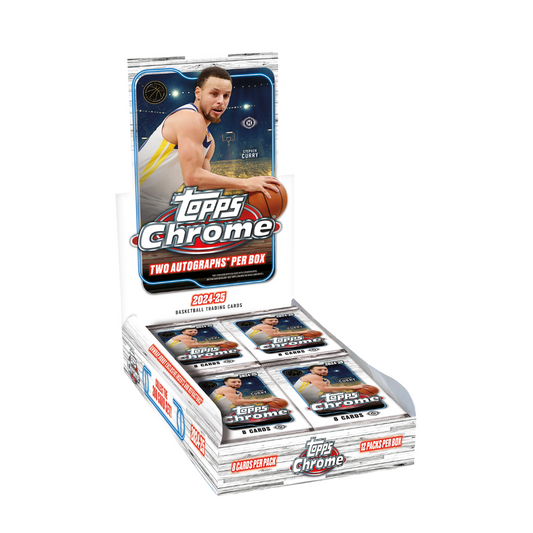 2024-25 Topps Chrome Basketball - Hobby Box