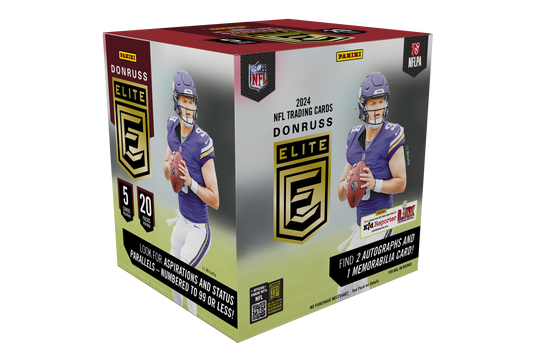 2024 Panini Donruss Elite NFL Trading Card Hobby Box