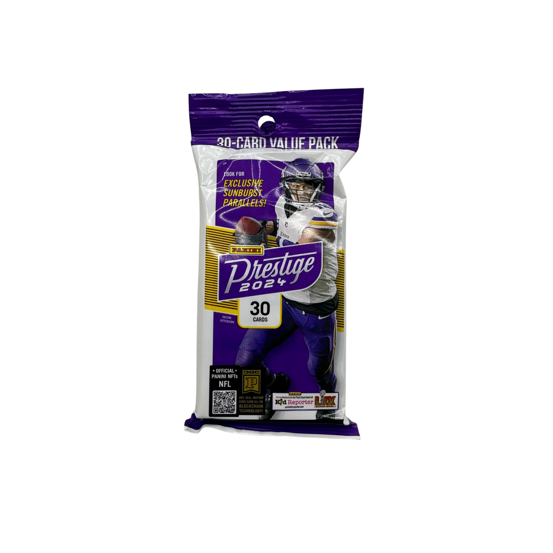 2024 Panini Prestige Football Trading Cards Fat Pack Box