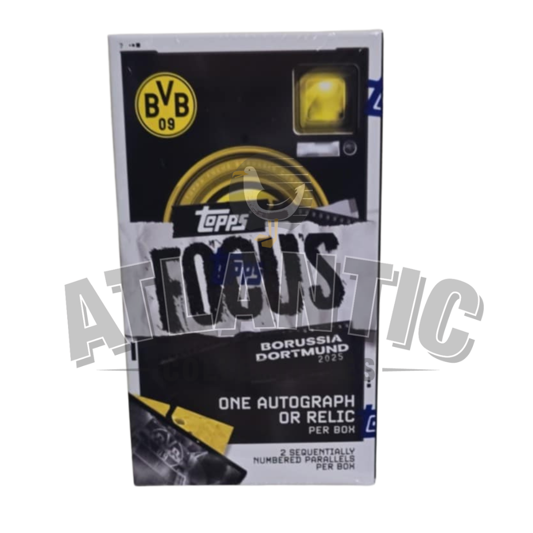 2025-26 Topps Focus BVB Borussia Dortmund - Hobby Box