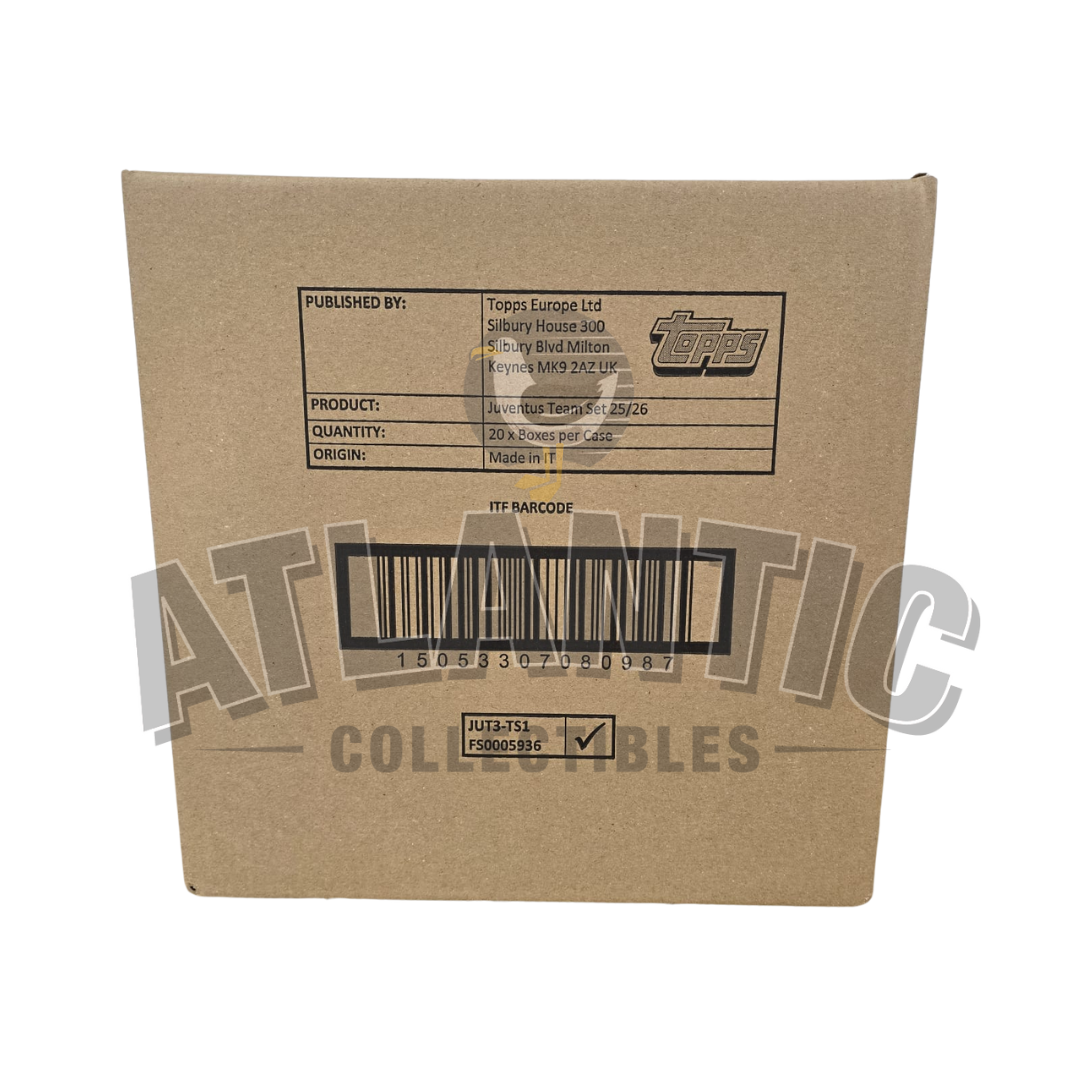 2025-26 Topps Juventus Team Set Box
