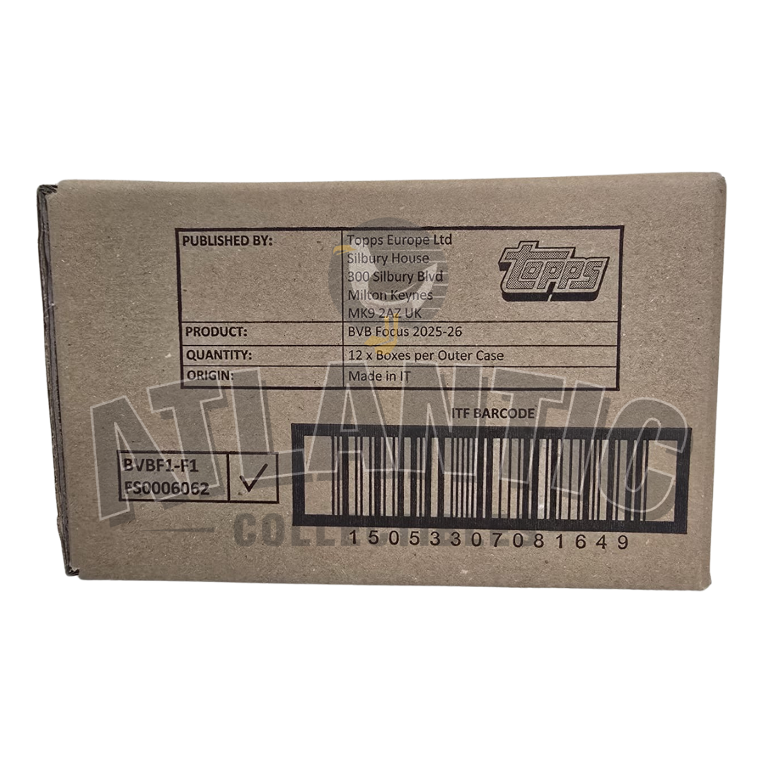 2025-26 Topps Focus BVB Borussia Dortmund - Hobby Box