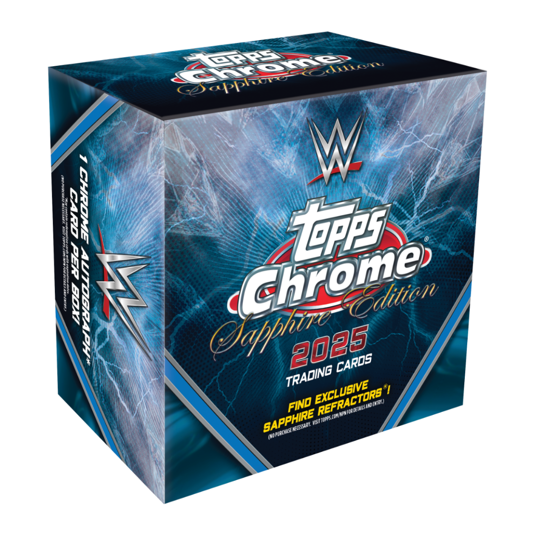 2025 Topps Chrome Sapphire WWE - Hobby Box