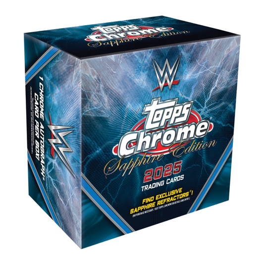 2025 Topps Chrome Sapphire WWE - Hobby Box