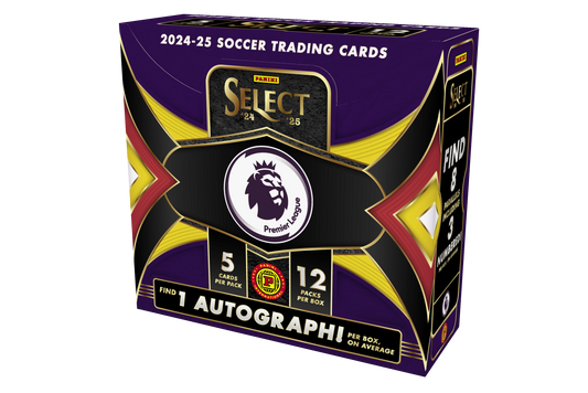 2024-25 Panini Select Premier League Trading Card Box - Hobby International