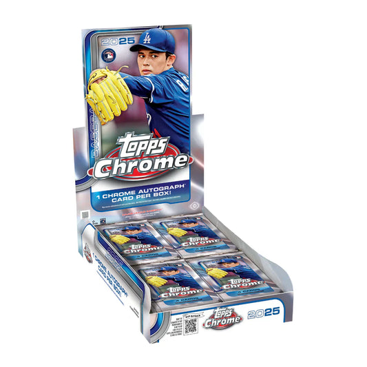 2025 Topps Chrome Baseball - Hobby Box