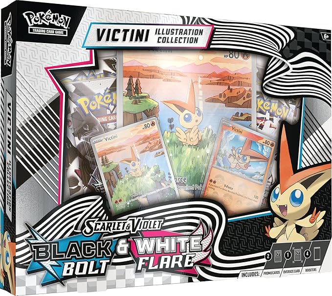 Pokemon TCG: Unova Victini Illustration Collection Box