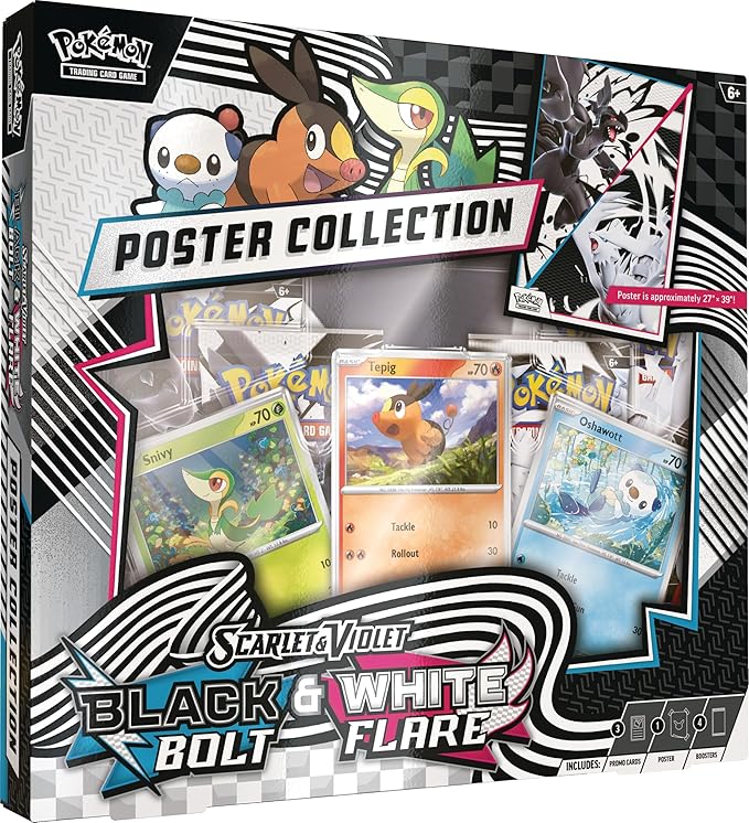 Pokemon TCG Scarlet & Violet Unova Poster Box