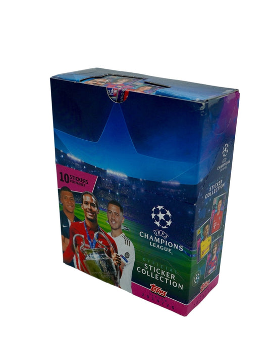 2019-20 Topps UEFA Champions League Sticker Boxes - 200 Stickers