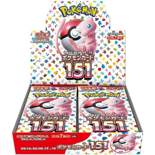 Pokemon SV2a Pokémon Card 151 Japanese Booster Box