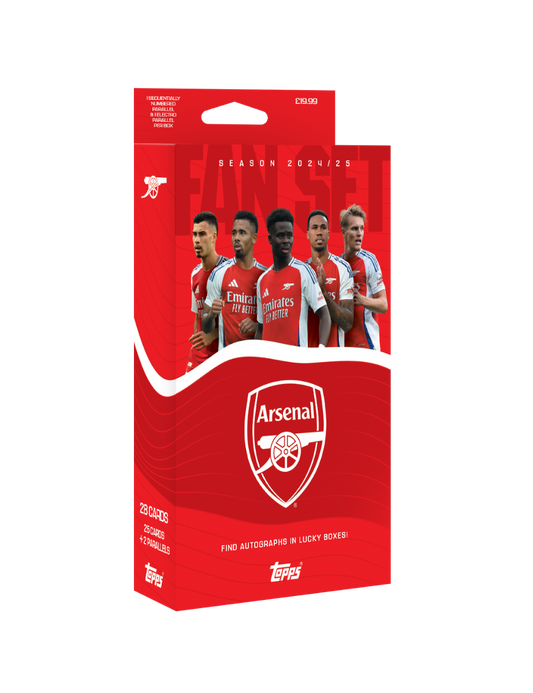 2024-25 Topps Arsenal FC Fan Set
