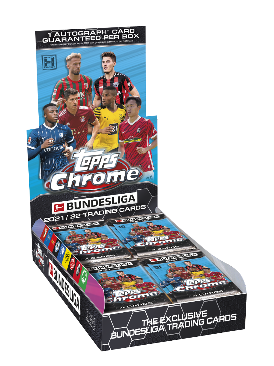 2021-22 Bundesliga Topps Chrome Hobby Box
