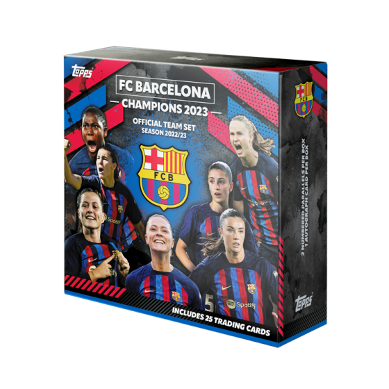 2023 Topps FC Barcelona Women Winners Team Set