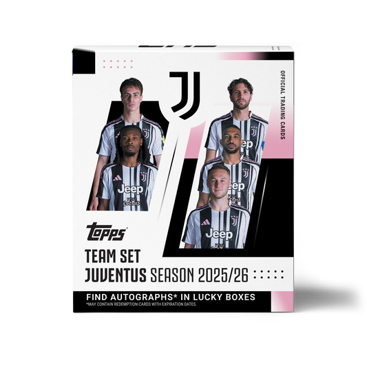 2025-26 Topps Juventus Team Set Box