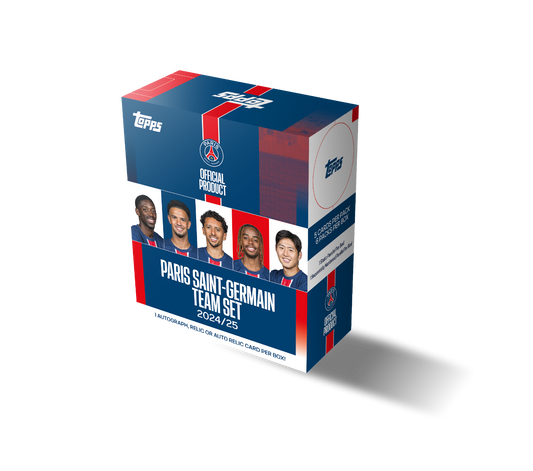 2024-25 Topps Paris Saint-Germain Team Set Box
