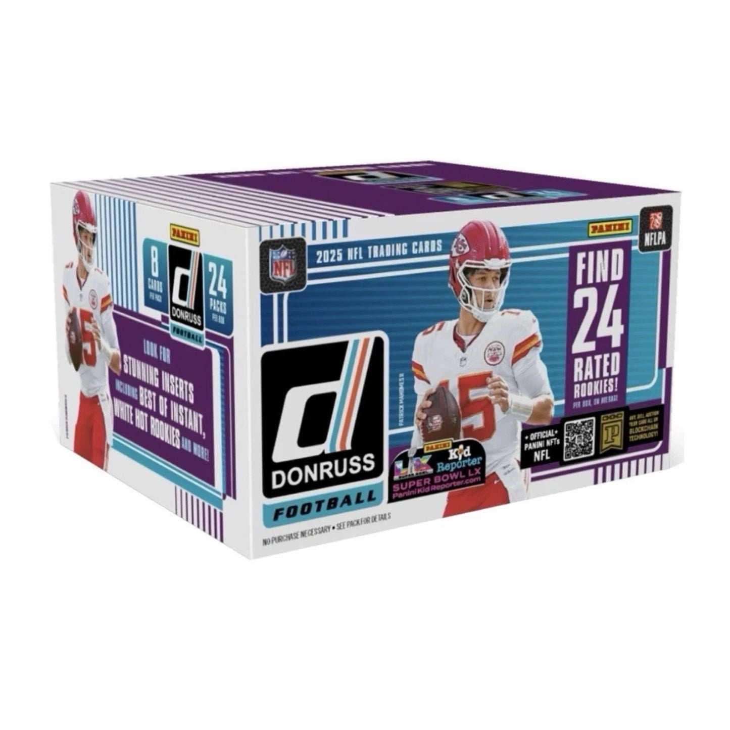 2025 Panini NFL Donruss Football Retail Box