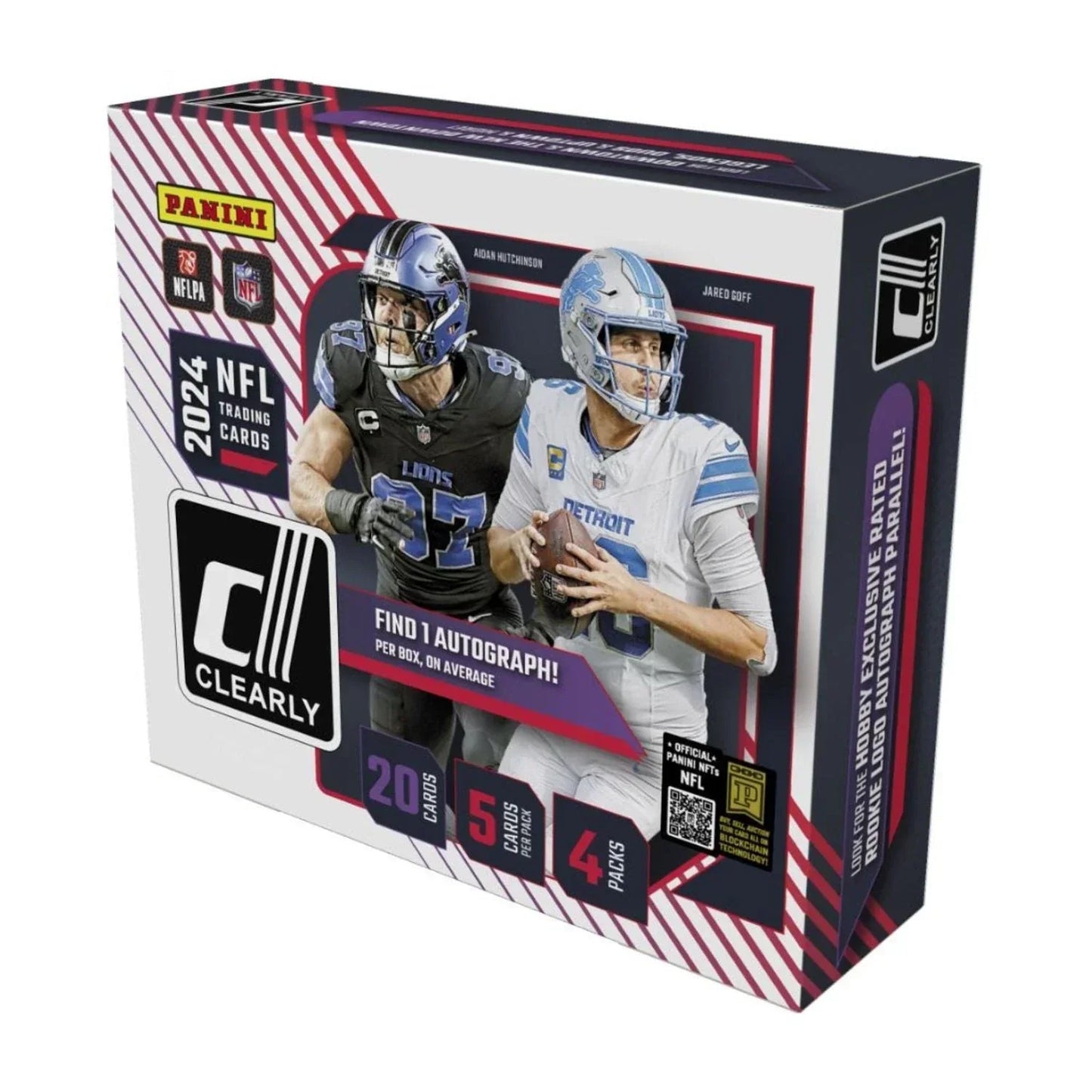 2024 Panini Clearly Donruss Football Hobby Box