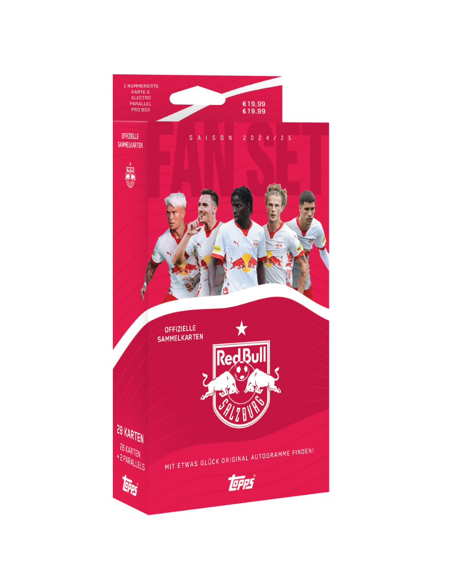 2024-25 Topps FC Red Bull Salzburg Fan Set