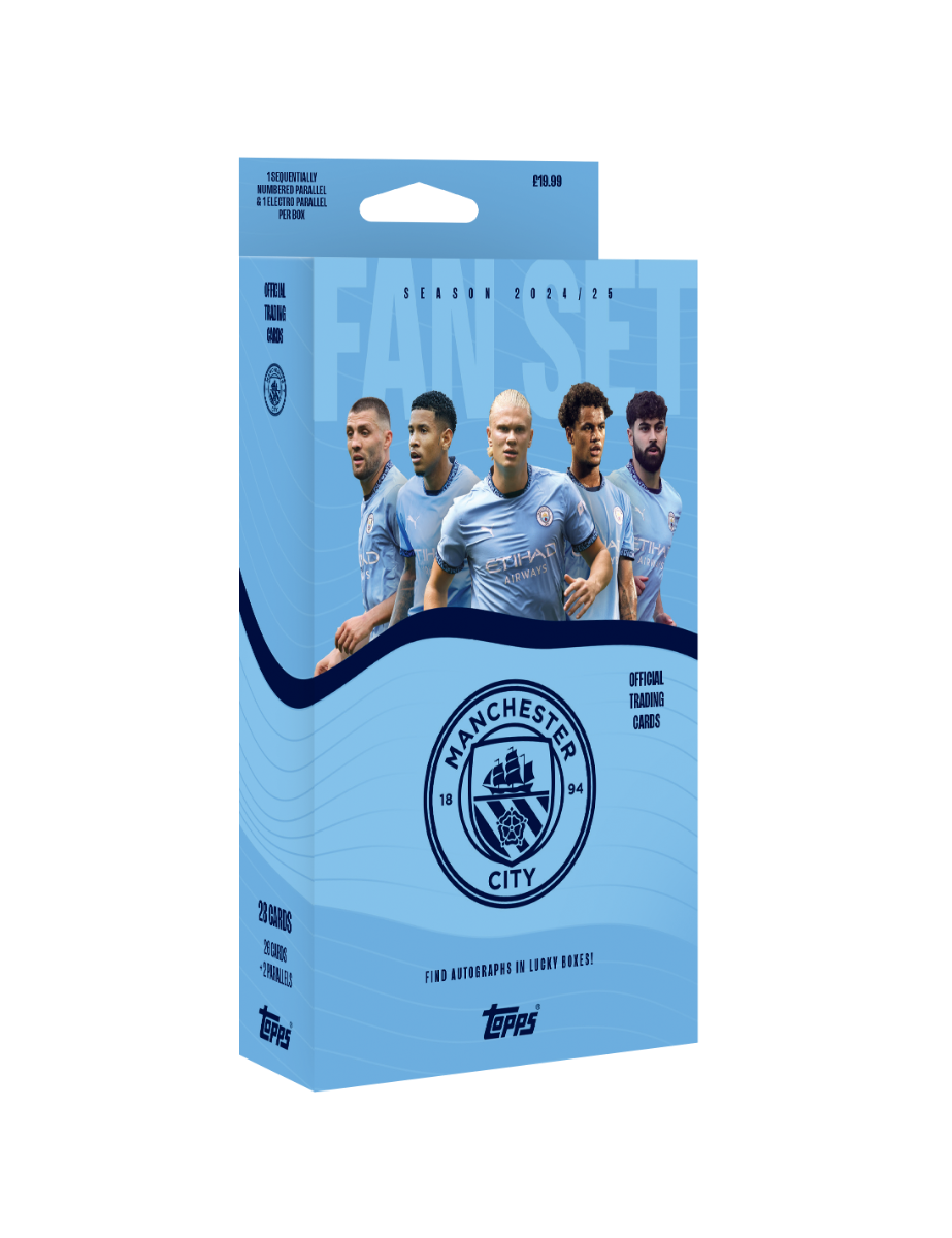 2024-25 Topps Manchester City FC Fan Set