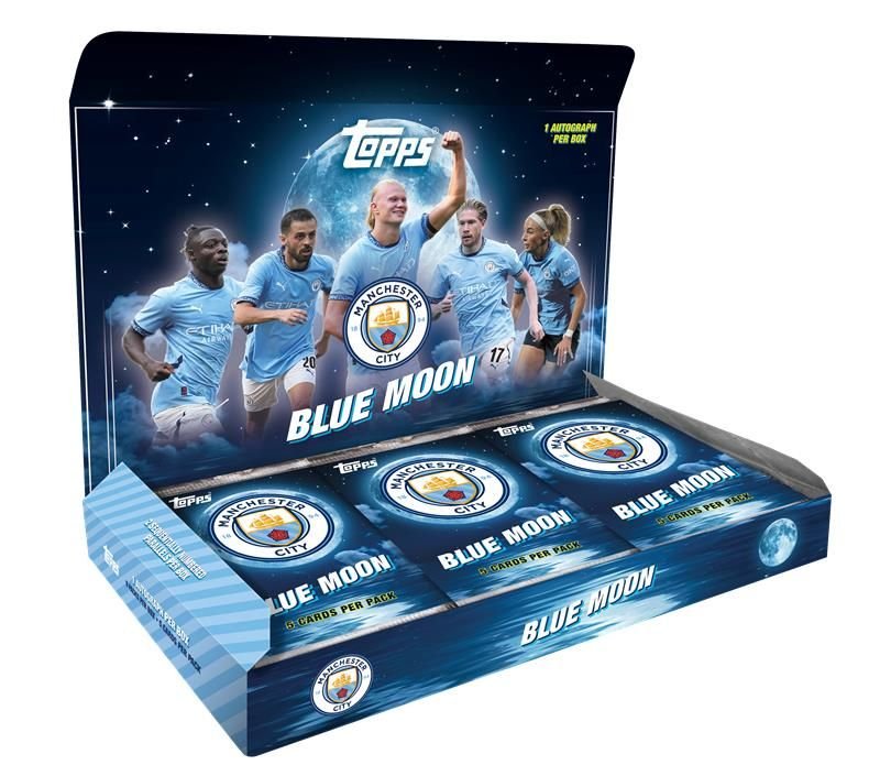 2024-25 Topps Blue Moon Manchester City - Hobby Box