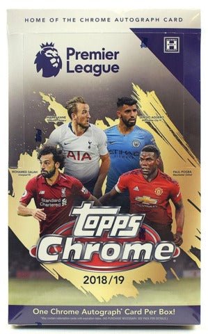 2018-19 Topps English Premier League Chrome Hobby Box